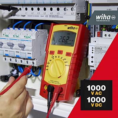 Wiha Digitale multimeter tot 1.000 V AC, CAT IV meetapparaat - thumbnail