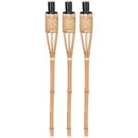 Esschert Design fakkels 62.6 cm 3 stuks bamboe - thumbnail