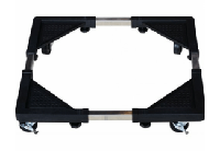 Scanpart wasmachine onderstel met wielen Wasmachine accessoire - thumbnail