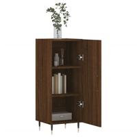 Dressoir 34,5x34x90 cm bewerkt hout bruineikenkleurig - thumbnail