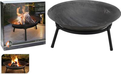 Valetti vuurschaal 50 cm met standaard Valetti vuurschaal 50 cm met standaard