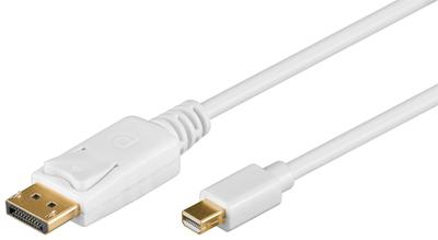 Goobay 52859 DisplayPort kabel 2 m Mini DisplayPort Wit Goobay 52859 DisplayPort kabel 2 m Mini DisplayPort Wit