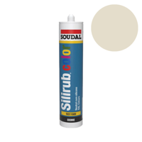 Soudal - Silirub Color Siliconenkit RAL 1013 - 300ml - thumbnail