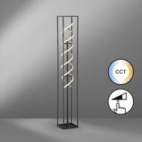 Fischer & Honsel Design vloerlampGian zwart led - 40495 - thumbnail