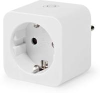 Nedis WIFIP131FWT Smartlife Smart Stekker Wi-fi 1 Stuks 3680 W Type F (cee 7/3) -10 - 45 °c Android / Ios Wit - thumbnail
