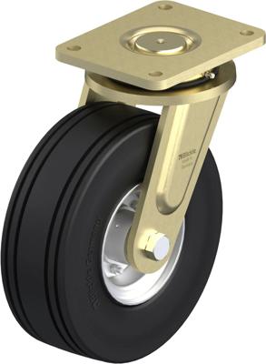 Blickle LS-VLE 250K Zwenkwiel Wieldiameter: 250 mm Draagvermogen (max.): 450 kg 1 stuk(s)