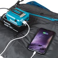 Makita dcb200a 18v elektrische deken 70x140cm - dcb200a - thumbnail