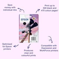 Epson T02v1 Origineel Zwart 502 4.6ml - thumbnail