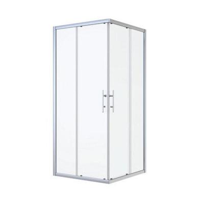 Nemo Start Profi douchecabine - 87x87x195cm - vierkant - 2 schuifdeuren - helder veiligheidsglas 5mm- chroom LXC90G