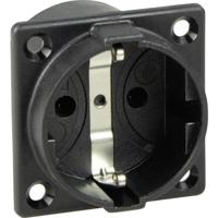 AS Schwabe 45081 Stopcontact (inbouw) IP20 Zwart - thumbnail