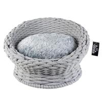 Duvoplus 675-460238 Bank in katoenen touw grijs, 2620 g - thumbnail