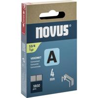 Novus Tools 042-0772 Nieten met fijn draad Type 53 1800 stuk(s) Afm. (l x b) 4 mm x 11.3 mm - thumbnail