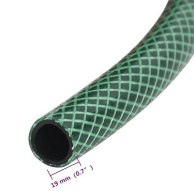 VidaXL Tuinslang 0,75&apos;&apos; 30 m pvc groen - thumbnail