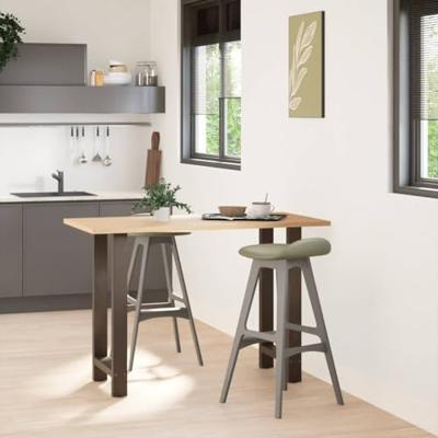 Bartafelpoten 2 st 40x(90-91) cm staal naturel