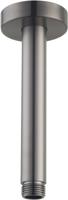 Saqu Universal douche-arm 16,2cm plafondbevestiging gunmetal - thumbnail