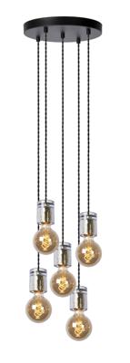 Lucide GELKA Hanglamp - Fumé