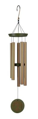 Nature's Melody Windgong Levensboom gestemde klankbuizen 92cm bronskleurig