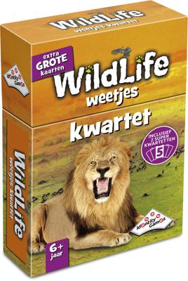 Wildlife Weetjes Kwartet - Spel;Spel (8714649011144) Wildlife Weetjes Kwartet - Spel;Spel (8714649011144)