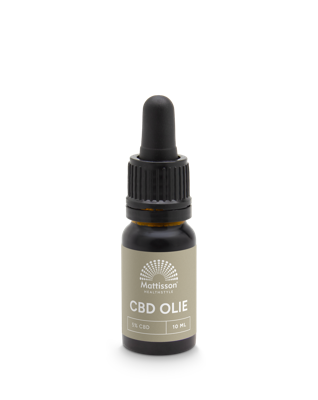 Mattisson CBD olie 5% 10 Milliliter