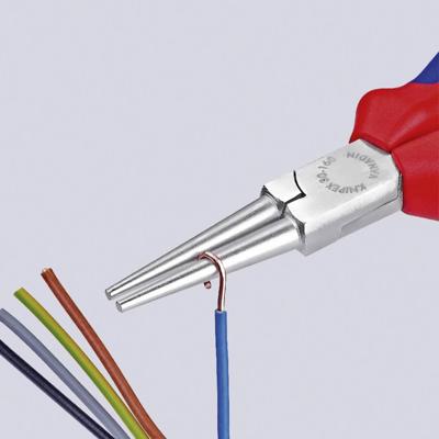 Knipex 30 35 160 Rondbektang Werkplaats Recht Chroom-vanadium elektrostaal 160 mm