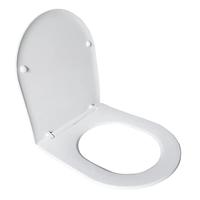 Toiletzitting Wiesbaden Nibiru Softclose Zitting 36 cm + Deksel Wit - thumbnail