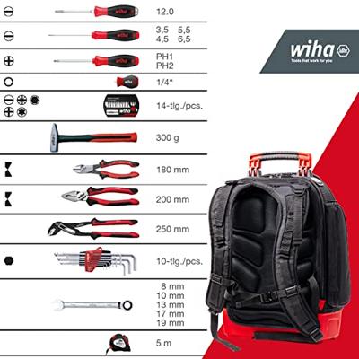 Wiha Gereedschapstas Monteur 43-delig - 45529 45529 Wiha Gereedschapstas Monteur 43-delig - 45529 45529