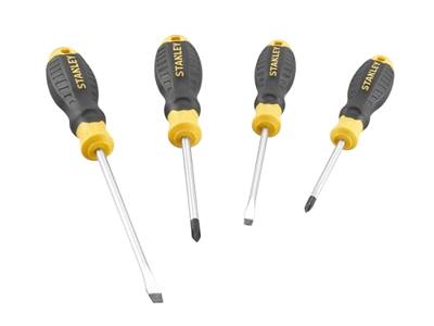 Stanley handgereedschap STHT16169-0 Cushiongrip Schroevendraaierset 4-delig: PH, Standaard - STHT16169-0