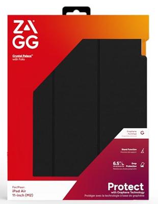 ZAGG Crystal Palace Folio Book cover Transparant Tabletcover ZAGG Crystal Palace Folio Book cover Transparant Tabletcover