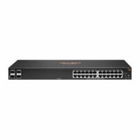 HPE Aruba 6000 24G 4SFP Switch Europe, R8N88A#ABB, zwart - thumbnail