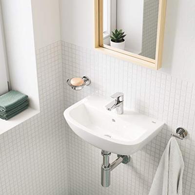 GROHE Bau fontein 1 kraangat met overloop 45.3x35.4cm wit 39424000 GROHE Bau fontein 1 kraangat met overloop 45.3x35.4cm wit 39424000