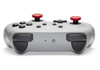 Power A Retro Grey Controller Nintendo Switch, Nintendo Switch Lite, Nintendo Switch OLED Grijs - thumbnail