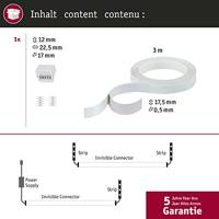 Paulmann 79828 MaxLED Invisible Connector 3m Kabelgoot (l x b x h) 3000 x 17.5 x 12 mm 3 m - thumbnail