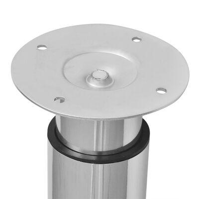 Tafelpoten telescopisch 710-1100 mm chroom 2 st Tafelpoten telescopisch 710-1100 mm chroom 2 st