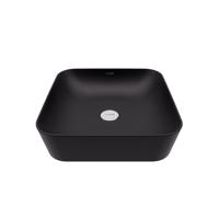Opbouw Wastafel BWS Juno 40x40cm Keramiek Zwart - thumbnail