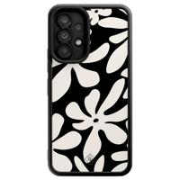 Samsung Galaxy A53 zwarte case - Noir bloom - thumbnail