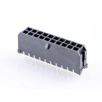 Molex 430452012 Male header, inbouw (standaard) Totaal aantal polen: 20 Rastermaat: 3 mm Inhoud: 1 stuk(s) Tray - thumbnail
