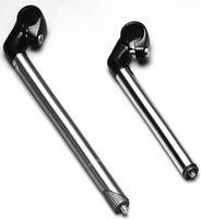 Stuurpen Kalloy 22.2mm 40/280 RVS zwart/chrome