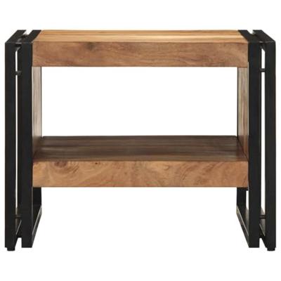 Salontafel 50x50x38 cm massief acaciahout Salontafel 50x50x38 cm massief acaciahout