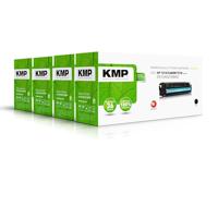 KMP Toner vervangt HP 131A, 131X, CF210A, CF210X, CF211A, CF212A, CF213A Compatibel Combipack Zwart, Cyaan, Magenta, Geel 2400 bladzijden H-T171V 1236,0005 - thumbnail