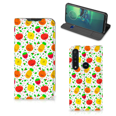 Motorola G8 Plus | Flip Style Cover | Fruits