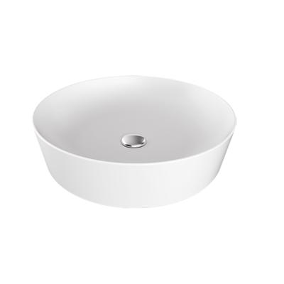 Waskom BWS Xtreme Opbouw Wastafel Rond 40 cm Glans Wit