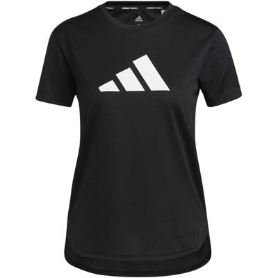 adidas Performance Designed4Training sport T-shirt zwart/wit adidas Performance Designed4Training sport T-shirt zwart/wit