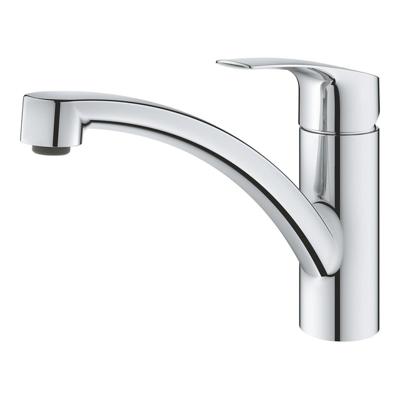 Grohe Eurosmart keukenmengkraan met lage uitloop chroom