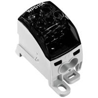 Weidmüller 2725360000 Verdeelblok Schroeven Zwart 1 stuk(s) - thumbnail