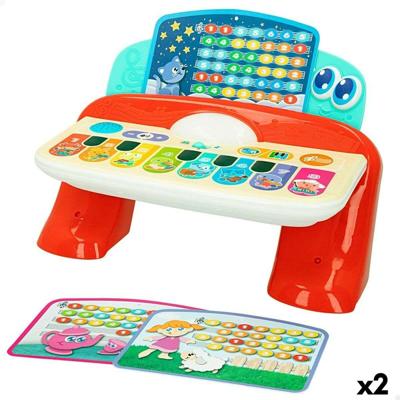 Interactieve piano voor baby´s Winfun 27 x 16 x 18 cm (2 Stuks) Interactieve piano voor baby´s Winfun 27 x 16 x 18 cm (2 Stuks)