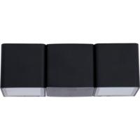 LED Buitenlamp 6W - Warm Wit 2700K - Rond Mat Zwart Aluminium - thumbnail