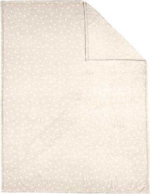 LIVARNO Plaid 130 x 160 cm (Beige)