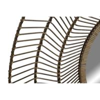 Wandspiegel Home ESPRIT Natuurlijk Tropisch 110 x 2,5 x 110 cm - thumbnail