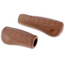 Westphal 436 handvatten ellipsis softgrip kort-lang bruin