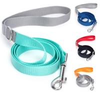 Nobleza Hondenriem - Plat - Nylon - 2 Kleuren - Lengte 120 cm - Breedte 2 cm - thumbnail